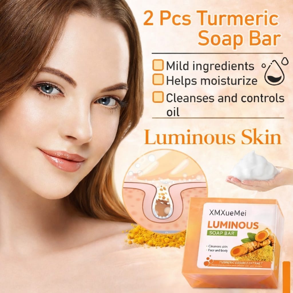Turmeric Brightening Soap – Fade Dark Spots & Reveal Glowing Skin